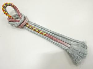 未使用品　正絹　手組帯締め